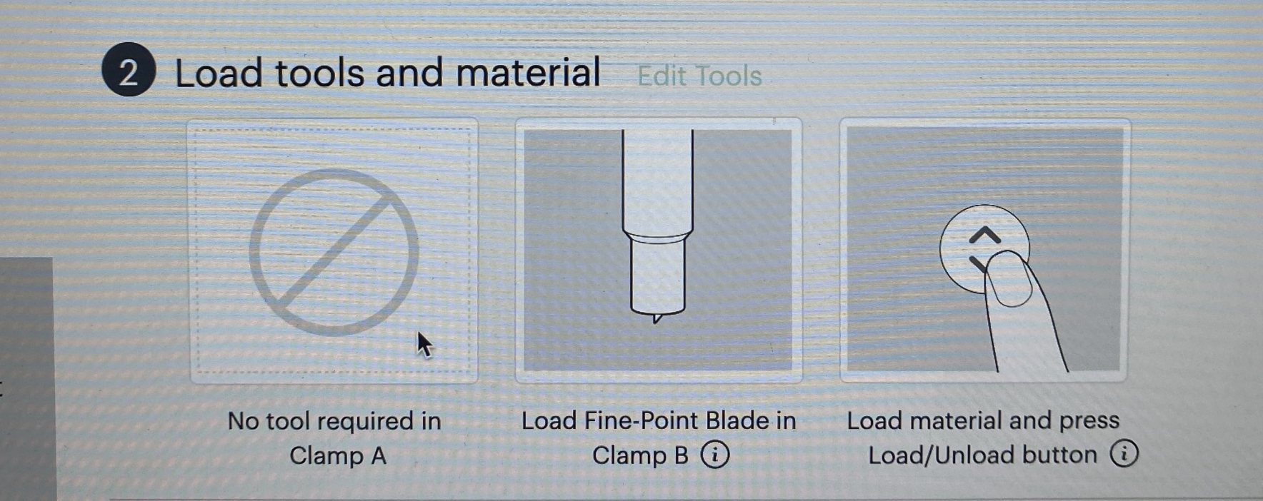Instructions on Cricut Design Space